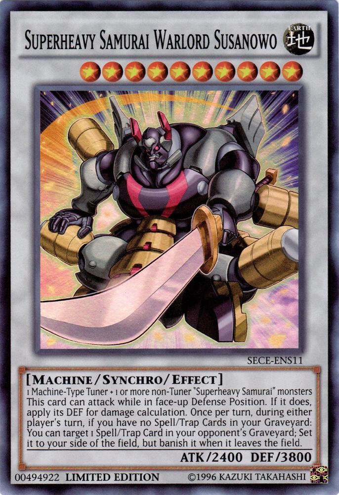 Superheavy Samurai Warlord Susanowo [SECE-ENS11] Super Rare