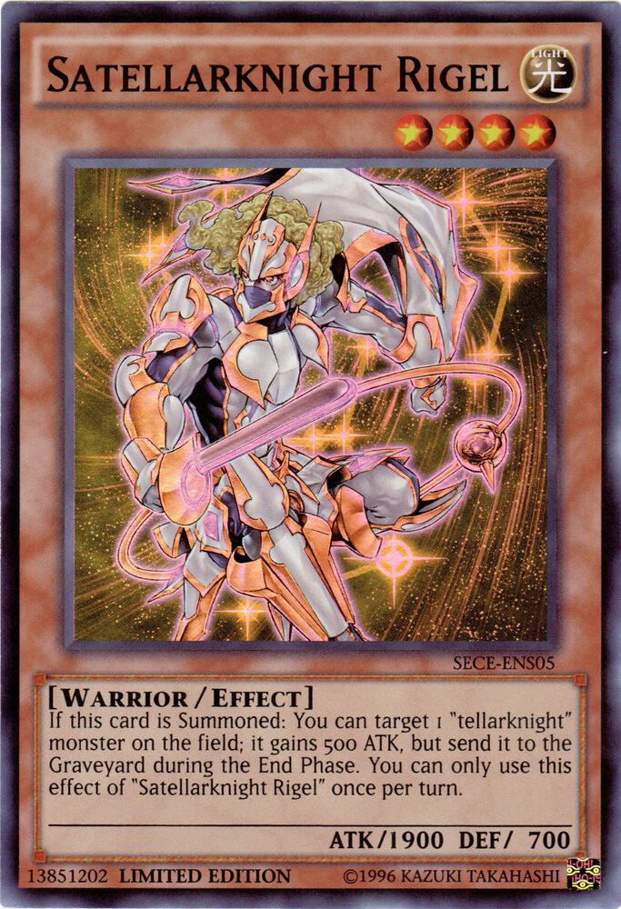 Satellarknight Rigel [SECE-ENS05] Super Rare