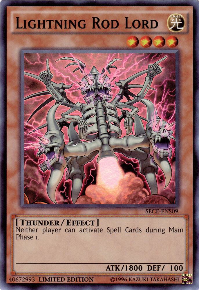 Lightning Rod Lord [SECE-ENS09] Super Rare