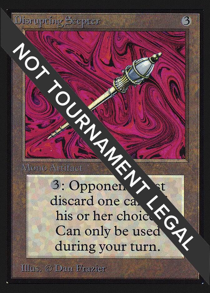 Disrupting Scepter [International Collectors' Edition]