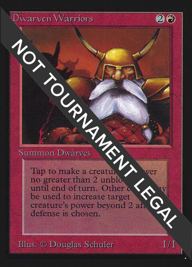 Dwarven Warriors [International Collectors' Edition]