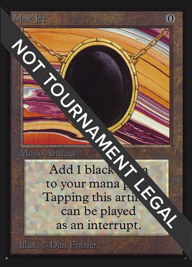 Mox Jet (Black Stone) [International Collectors' Edition]