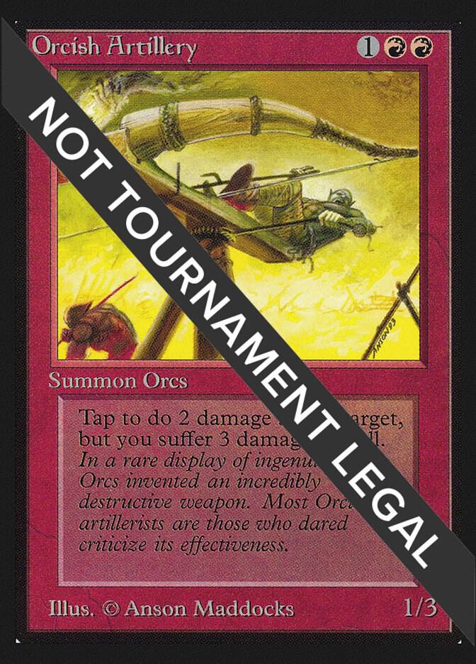 Orcish Artillery [International Collectors' Edition]