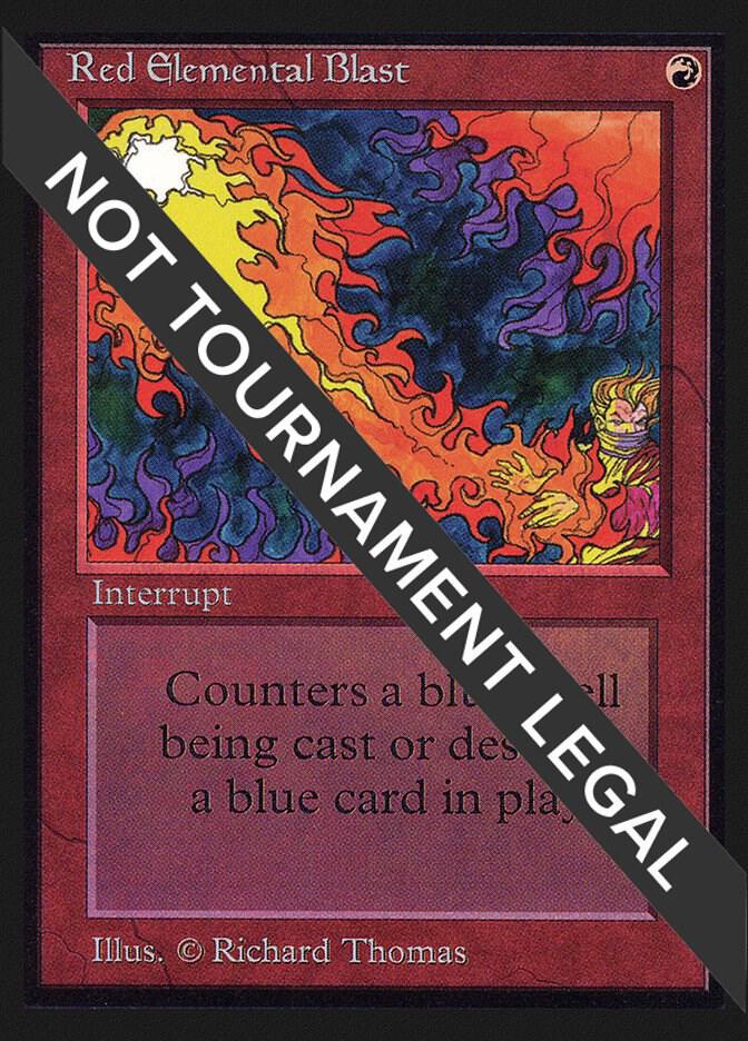 Red Elemental Blast [International Collectors' Edition]