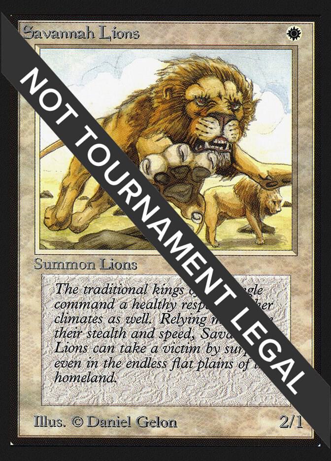 Savannah Lions [International Collectors' Edition]