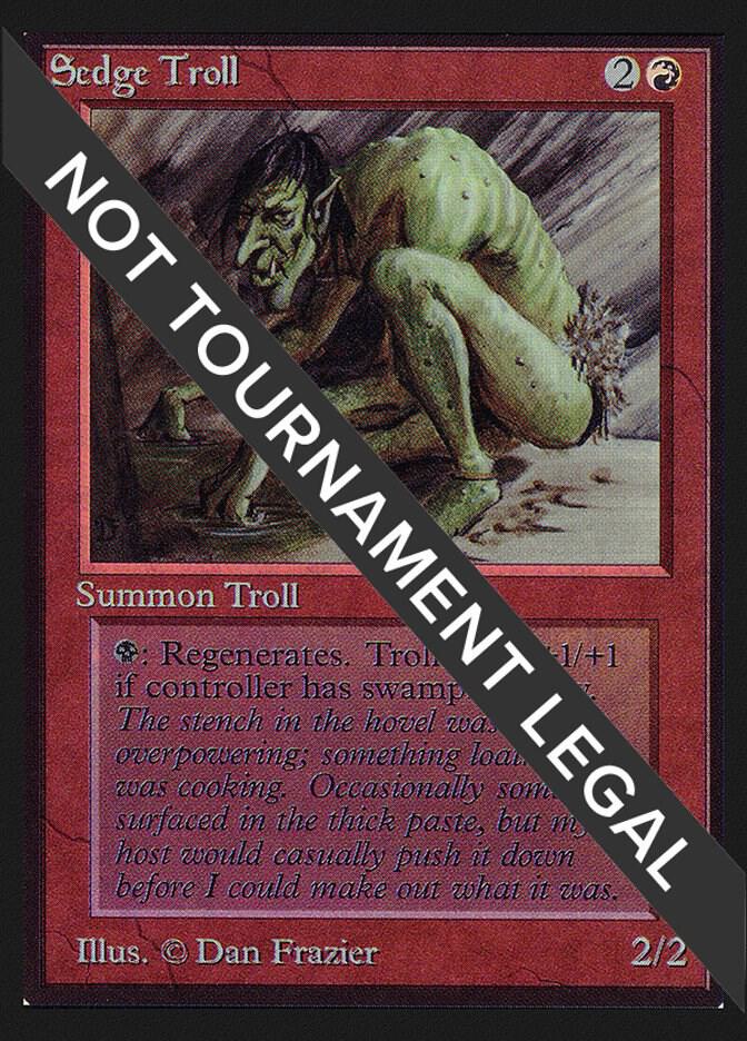 Sedge Troll [International Collectors' Edition]
