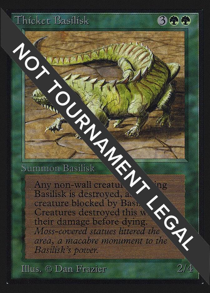Thicket Basilisk [International Collectors' Edition]