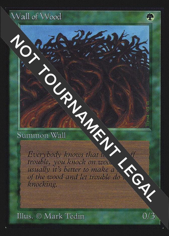 Wall of Wood [International Collectors' Edition]
