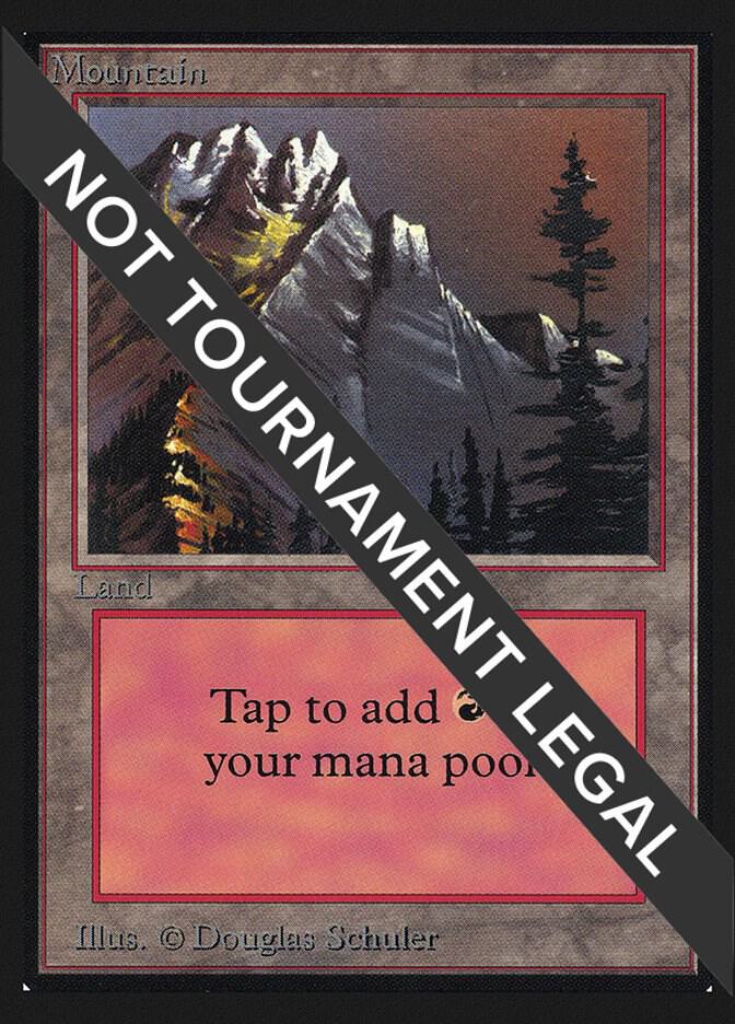 Mountain (Snow Top / Highest Point on Left) [International Collectors' Edition]