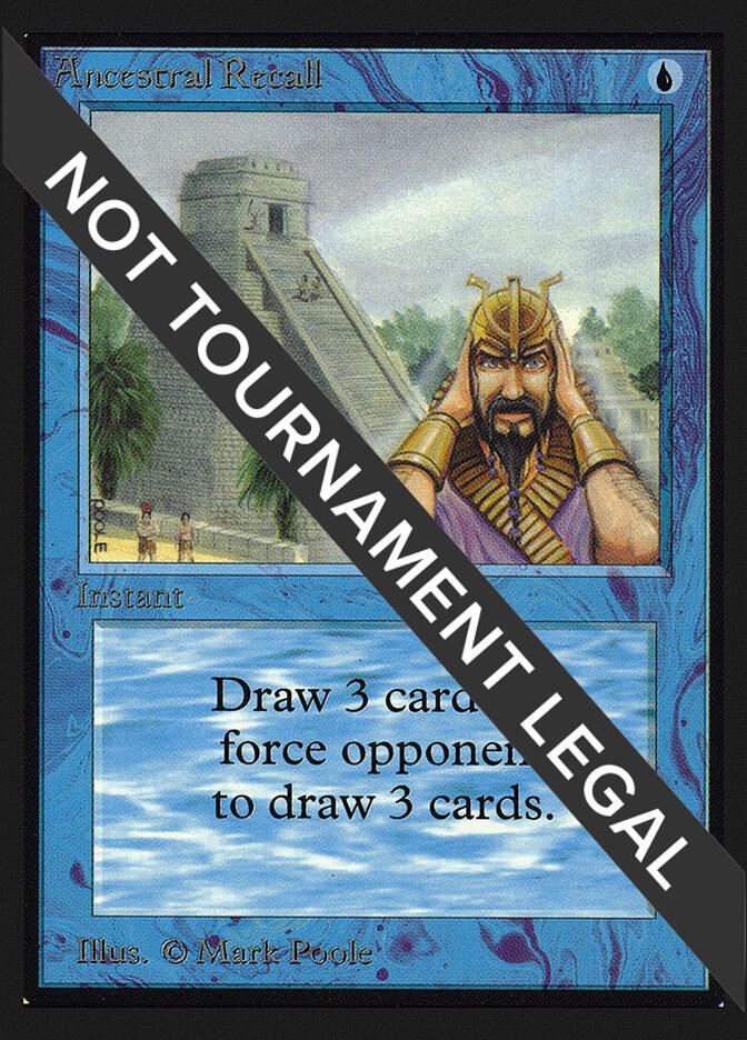 Ancestral Recall [Collectors' Edition]