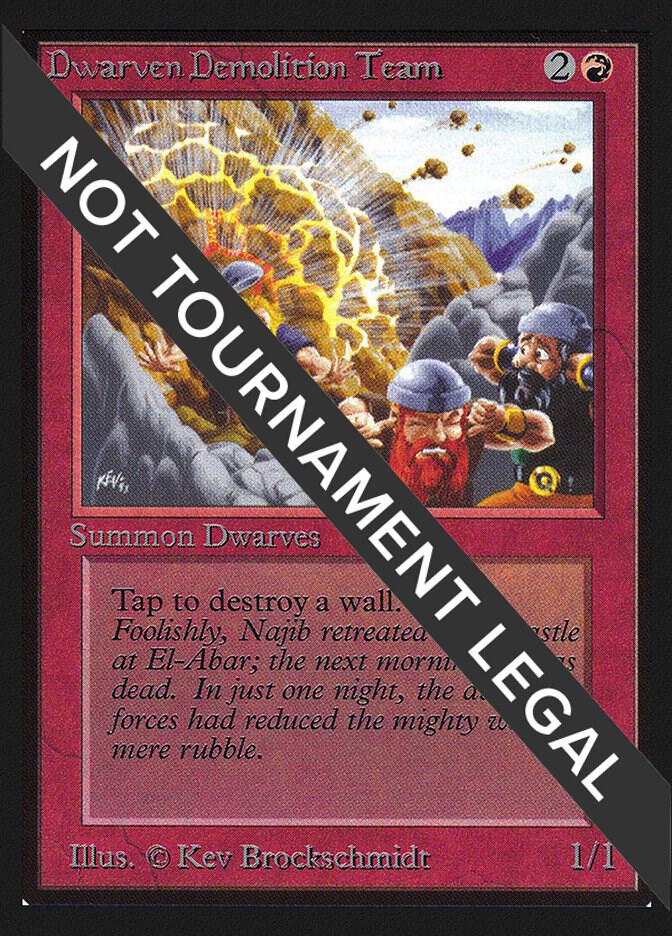 Dwarven Demolition Team [Collectors' Edition]