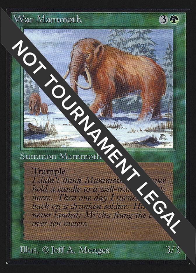 War Mammoth [Collectors' Edition]