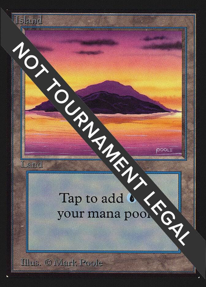 Island (Sunset / Signature on Right) [Collectors' Edition]