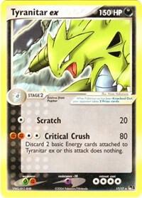 Tyranitar ex (17/17) [POP Series 1]