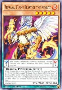 Zefraxa, Flame Beast of the Nekroz [CROS-EN027] Common