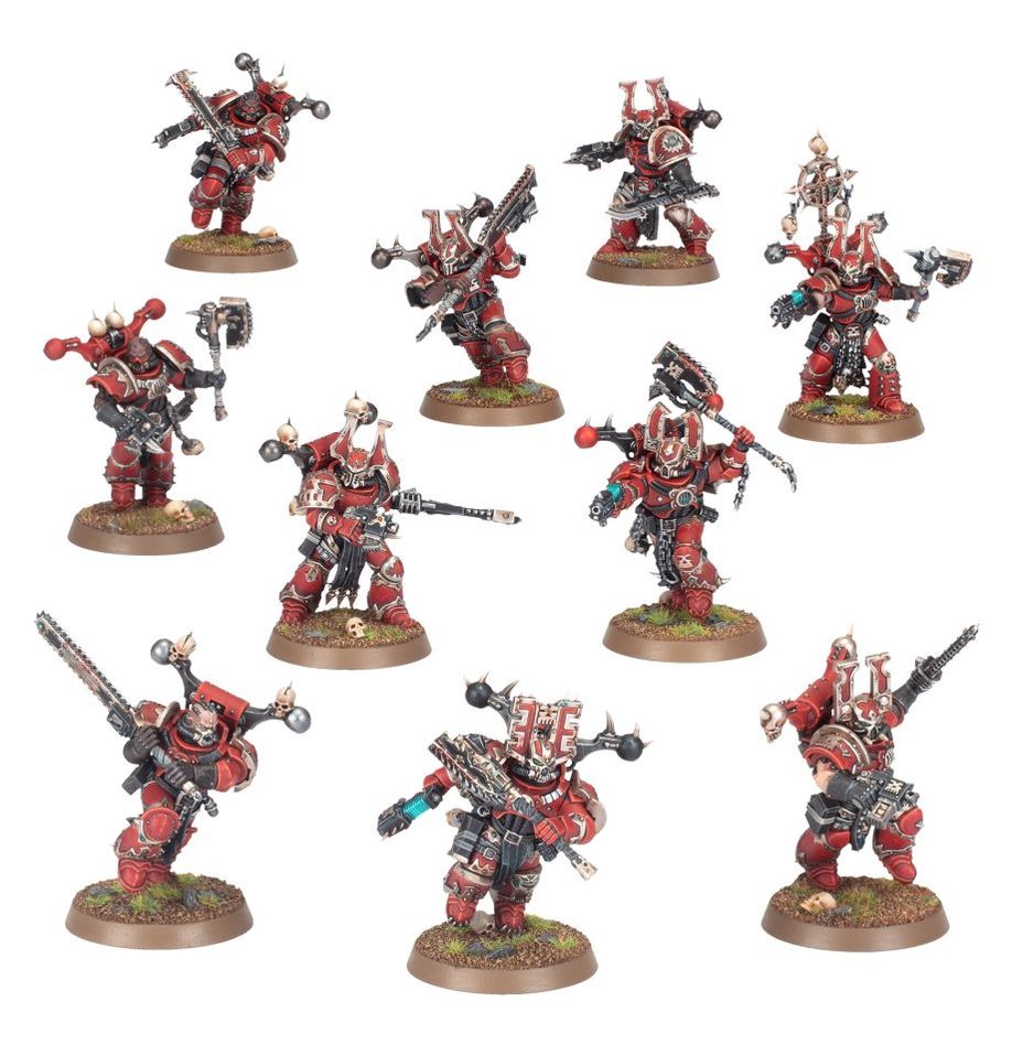 Warhammer 40K: World Eaters - Khorne Berzerkers