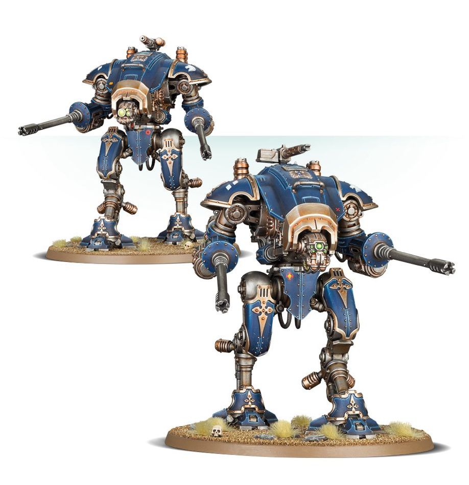 Warhammer 40,000: Imperial Knights - Knight Armiger Helverins//Warglaives