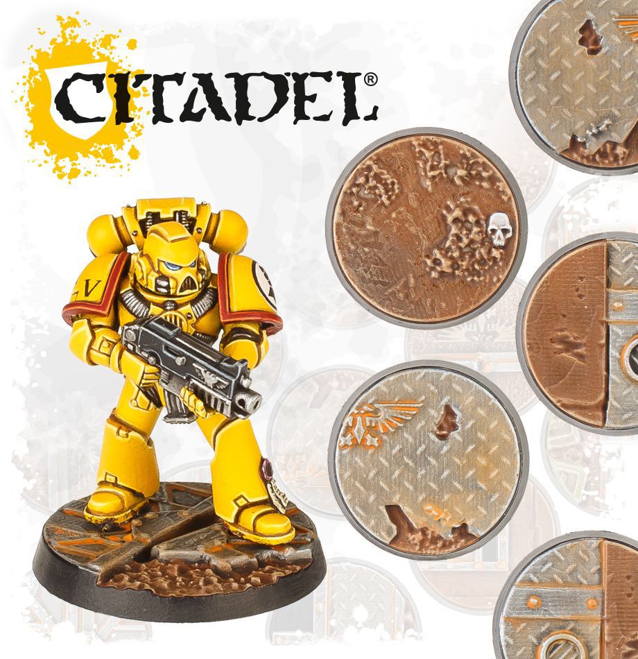 Warhammer 40,000: Sector Imperialis - 32mm Round Bases