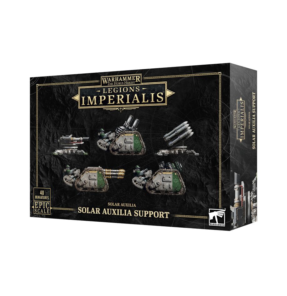 Warhammer, The Horus Heresy: Legions Imperialis: Solar Auxilia: Solar Auxilia Support