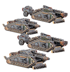 Warhammer, The Horus Hersey: Legions Imperialis: Solar Auxilia: Malcador Infernus and Valdor Tank Destroyers