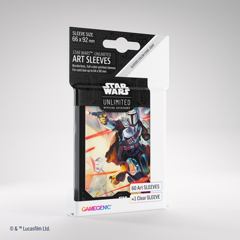 Star Wars: Unlimited - Art Sleeves (Mandalorian)