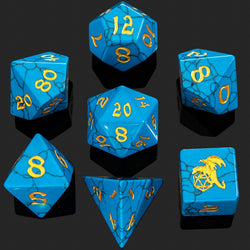 Dragon's Hoard Gemstone Polyhedral Dice Set