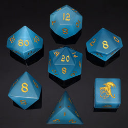 Dragon's Hoard Gemstone Polyhedral Dice Set