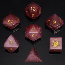 Dragon's Hoard Gemstone Polyhedral Dice Set
