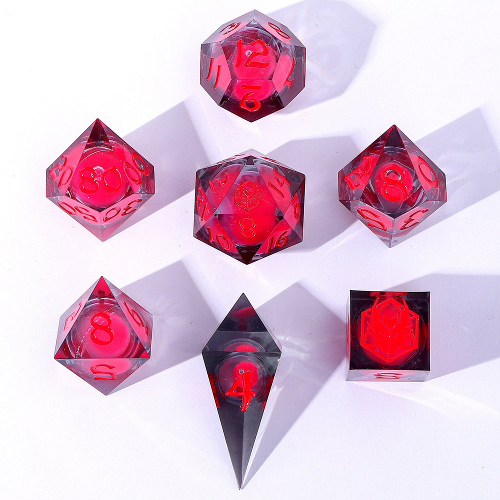 Glow in The Dark Sharp Edge Liquid Core Resin