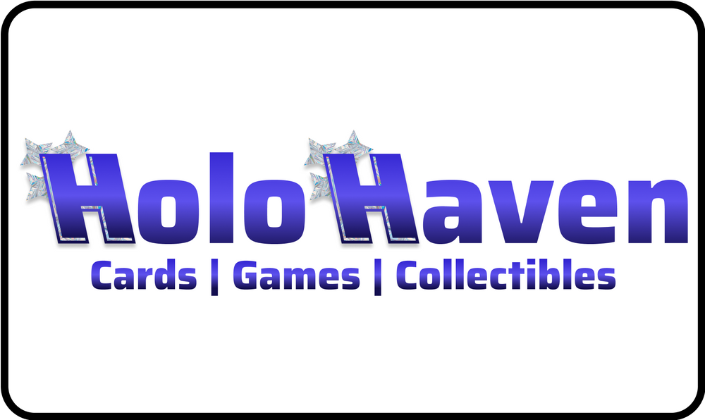 Holo Haven Premium Stitched Edge Playmat - Holo Haven Logo