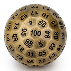 Titan's Fist Metal D100 Dice