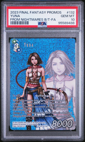 2023 Final Fantasy Promos Yuna 132 - PSA GEM MT 10 - 95589488