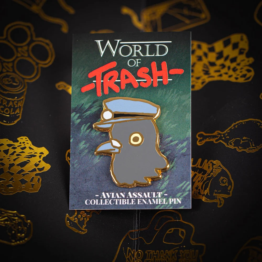 World of Trash Enamel Pin
