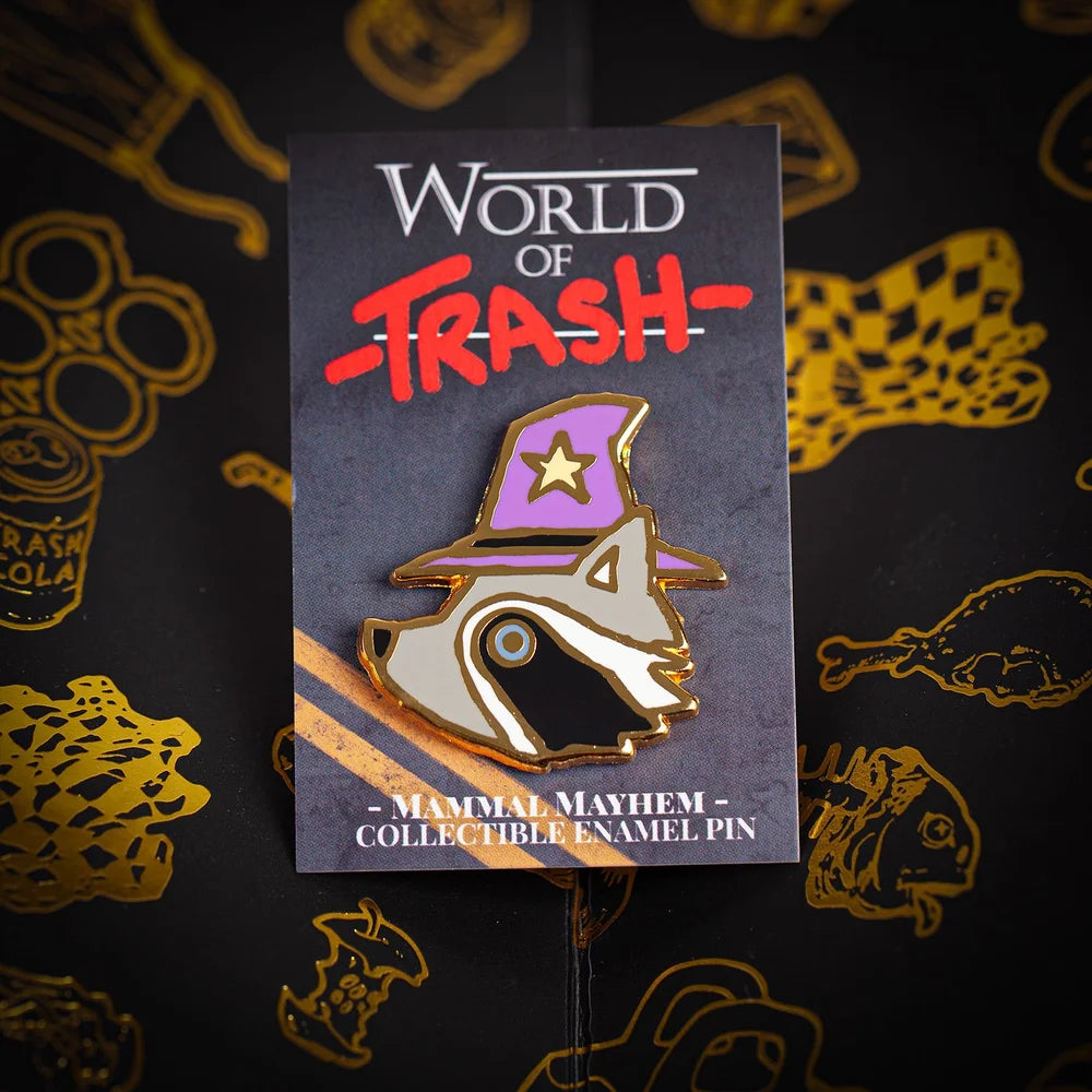 World of Trash Enamel Pin
