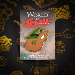 World of Trash Enamel Pin
