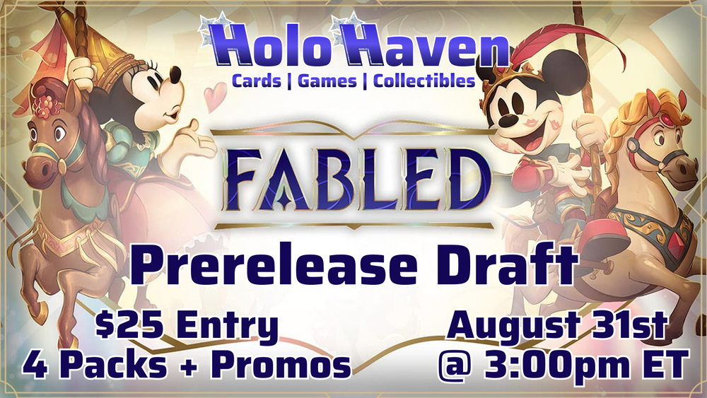 Special Event - Lorcana Fabled Prerelease Draft