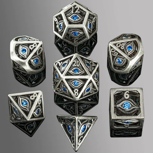 Dragon's Eye Hollow Metal Dice Set