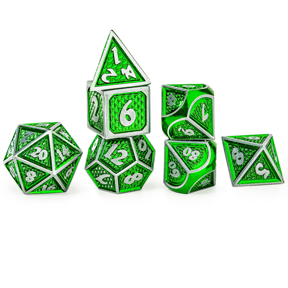 Solid Metal Behemoth Dice set