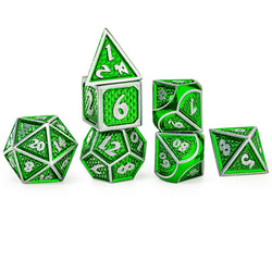 Solid Metal Behemoth Dice set