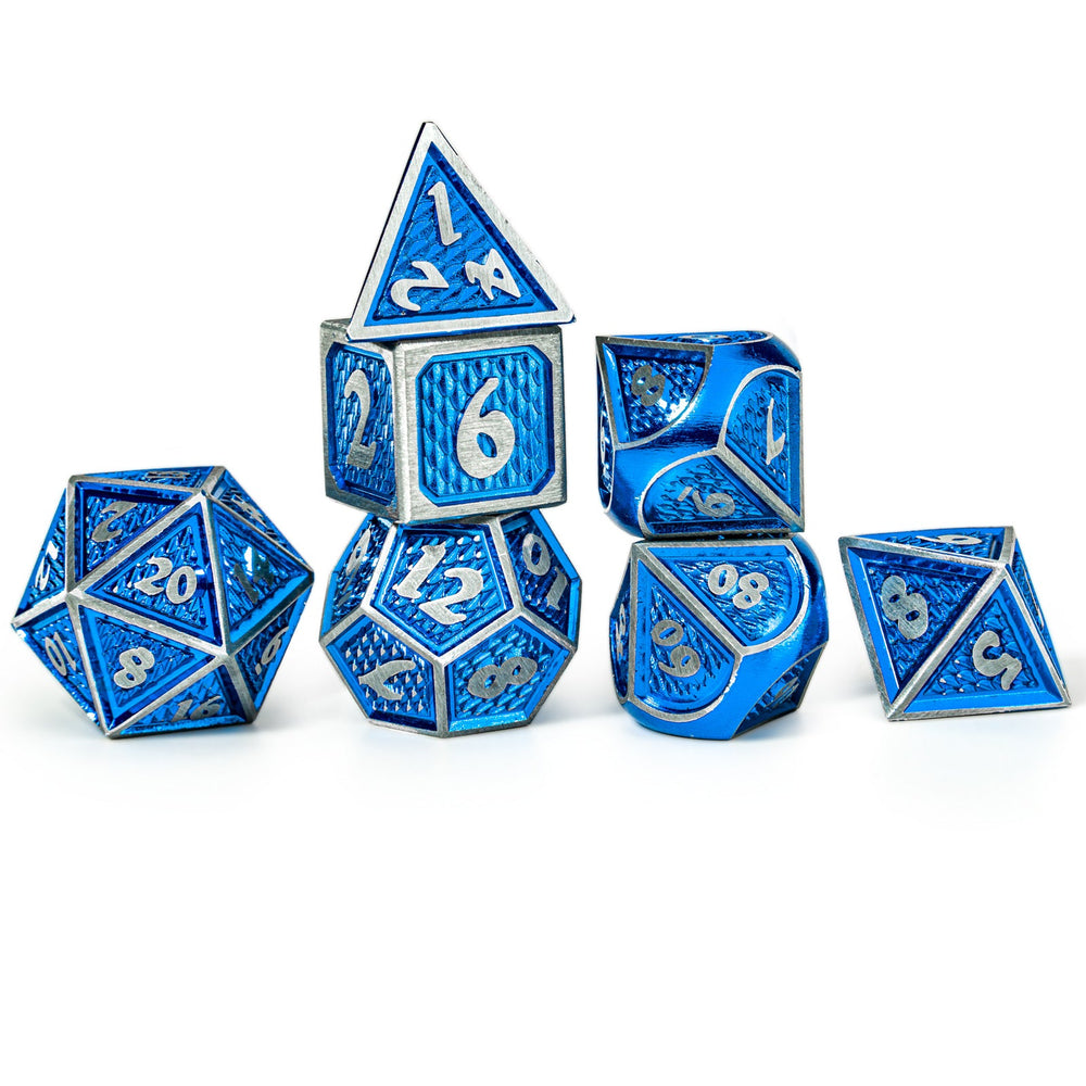 Solid Metal Behemoth Dice set