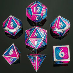 Solid Metal Behemoth Dice set