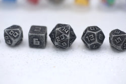 10MM Mini Metal RPG Dice Set