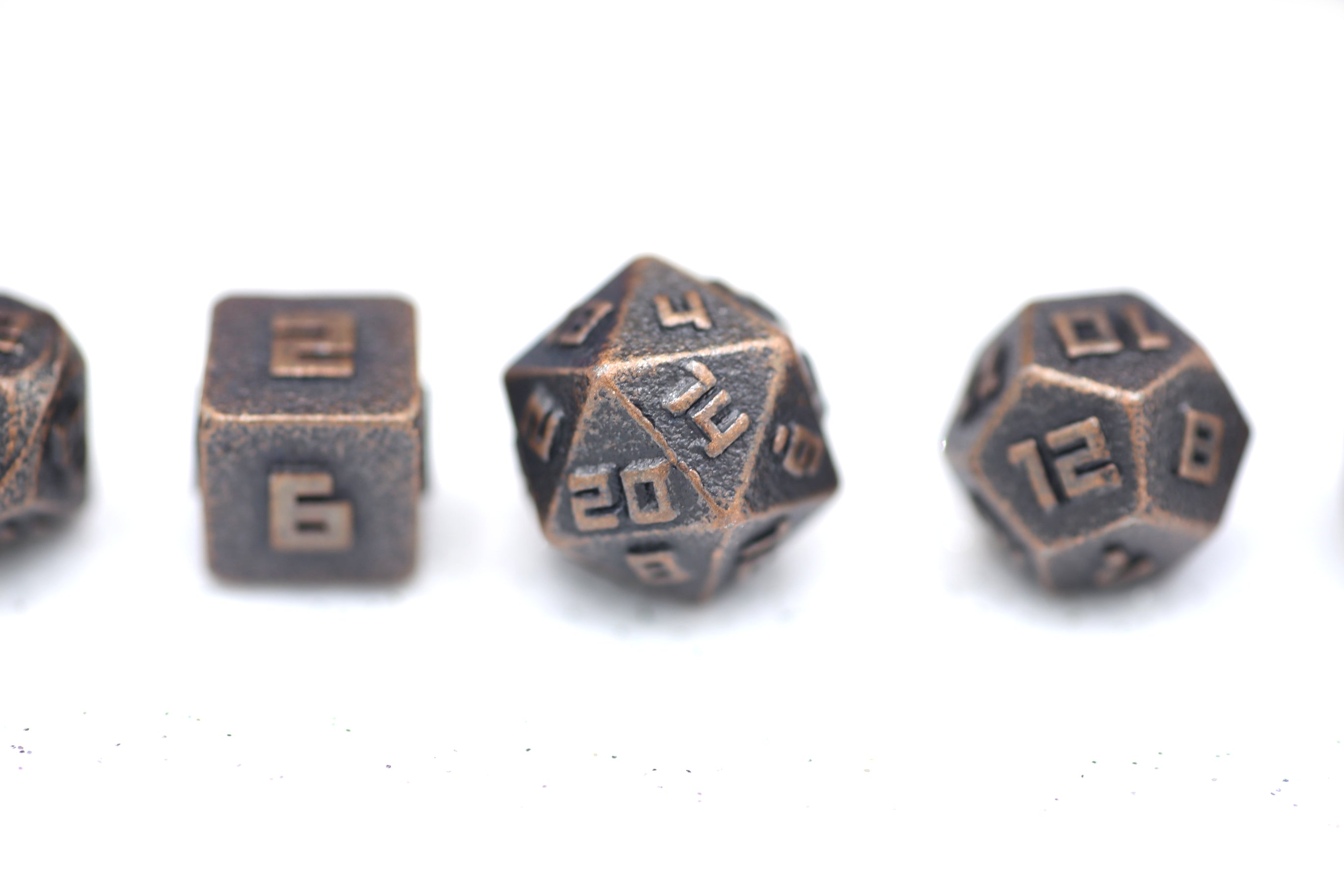 10MM Mini Metal RPG Dice Set