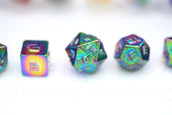 10MM Mini Metal RPG Dice Set