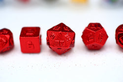 10MM Mini Metal RPG Dice Set