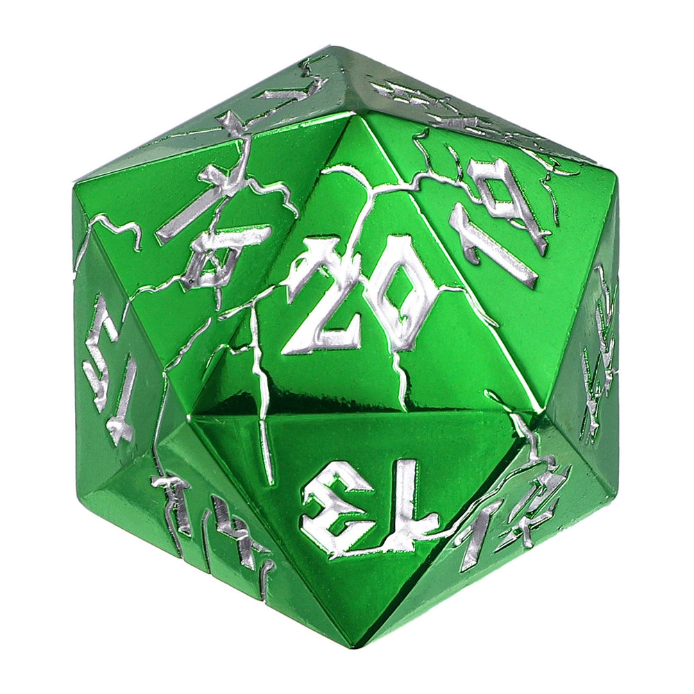 Barbarian 35mm Solid Metal Single D20 Spin Down