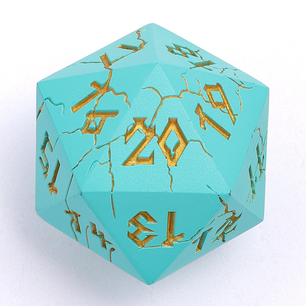 Barbarian 35mm Solid Metal Single D20 Spin Down