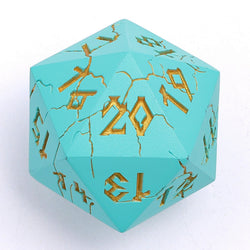 Barbarian 35mm Solid Metal Single D20 Spin Down