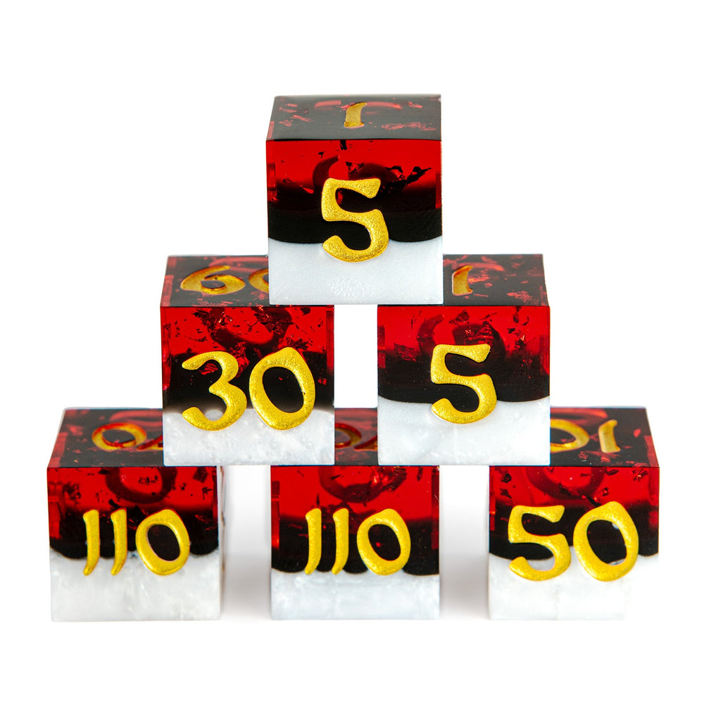 TCG Damage Counter Dice Set