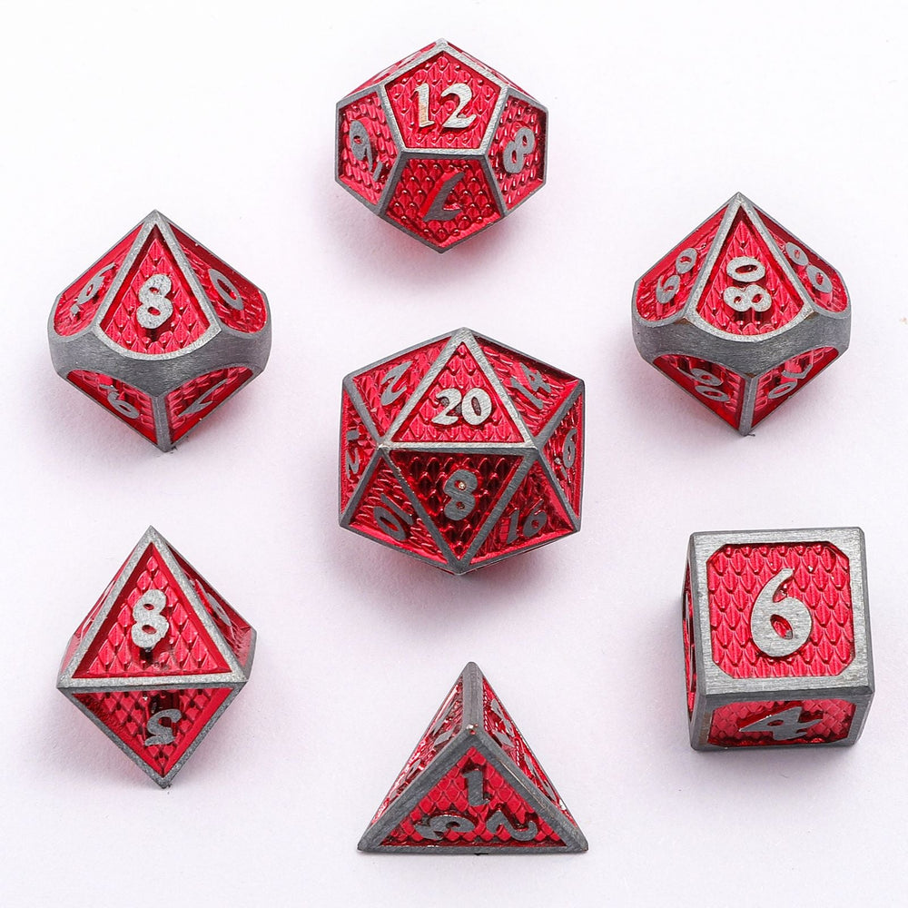 Solid Metal Mini Behemoth Dice set